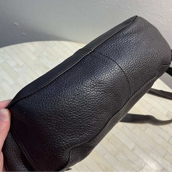 Spikes & Sparrow Misti in Dark Brown 100% Genuine Leather Shoulder Bag - Picture 5 of 16